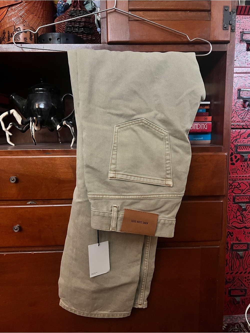 Aime Leon Dore Laurel Oak 5 pocket jeans